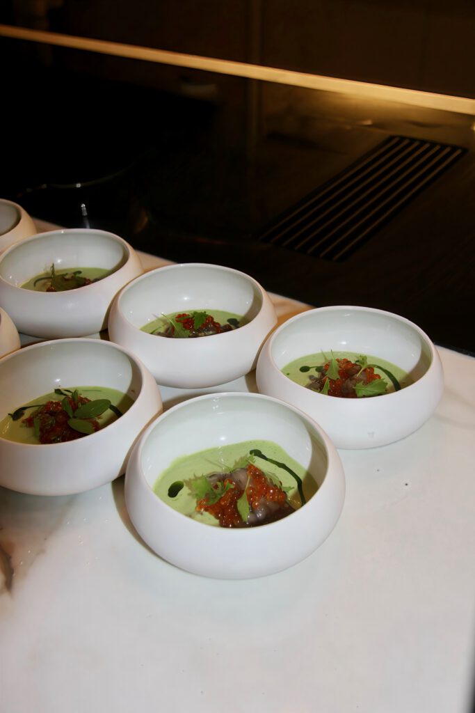 Pièces gastronomiques dressées, service traiteur Prémices