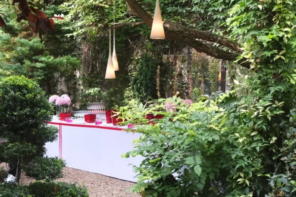 Soirée dentreprise organisée au Jardin des Bauches Paris 16e