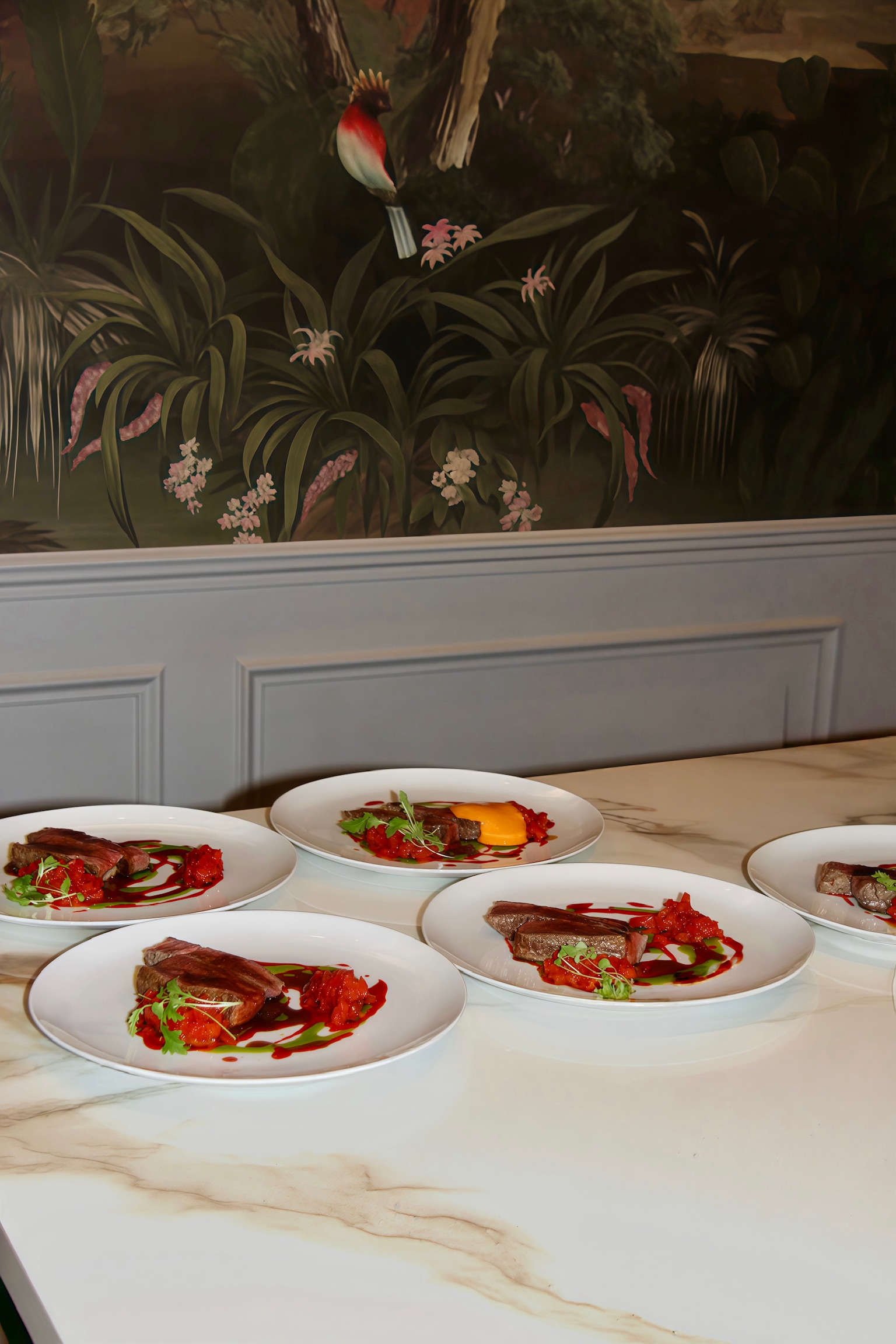 Plat signature préparé par un chef sélectionné par Prémices